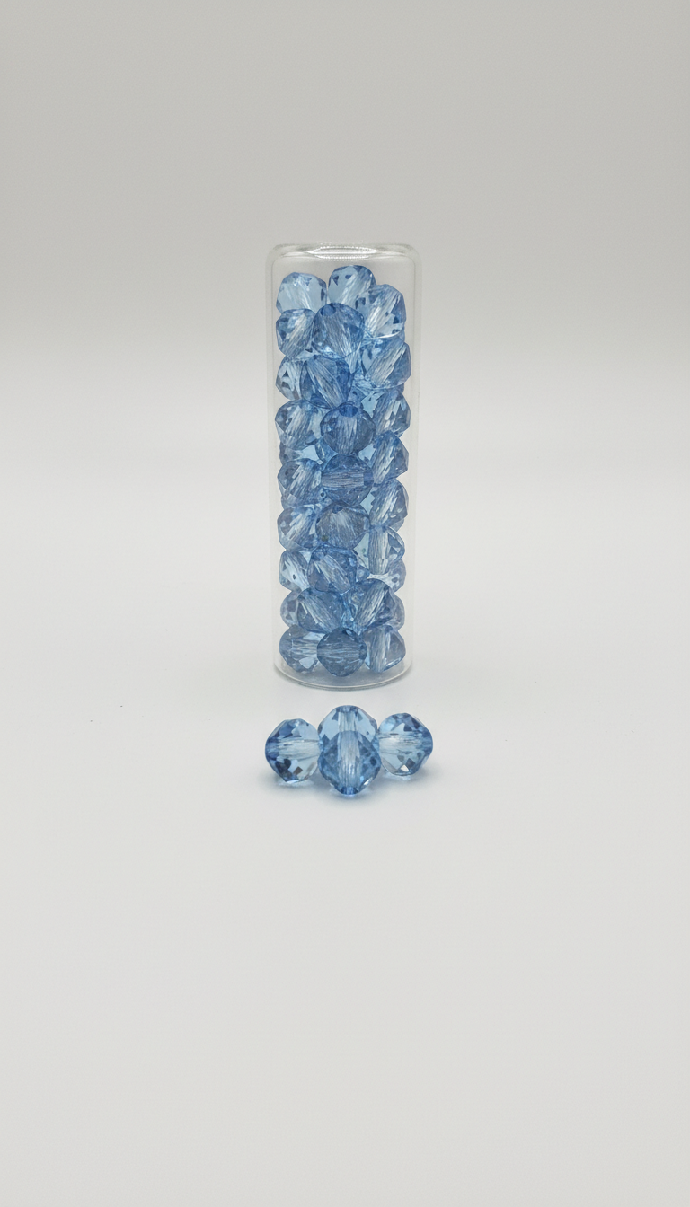 Swarovski 3mm Bicone Beads Ice Blue