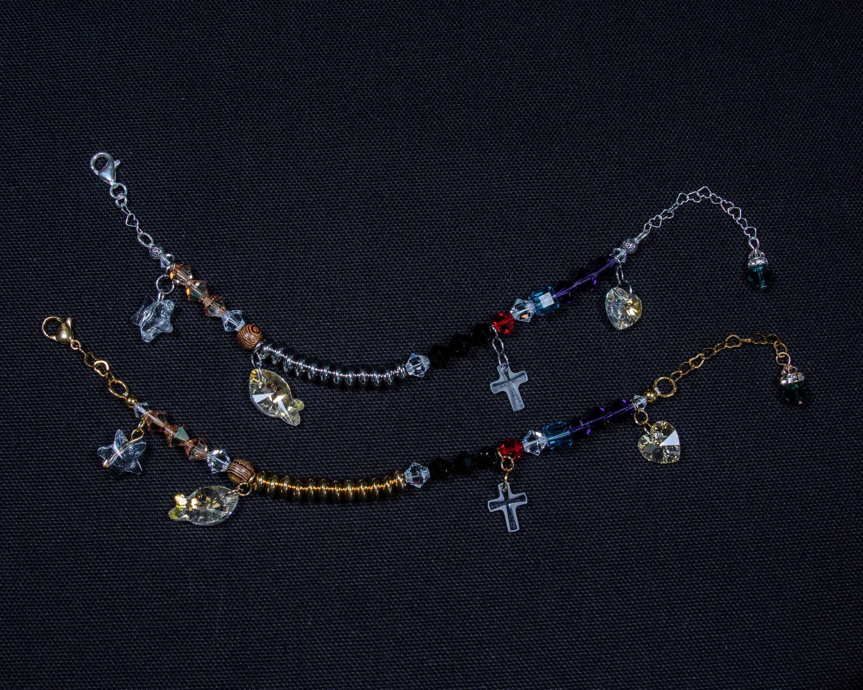Handmade Story of Jesus Christ Bracelet | Genuine Austriac Crystals