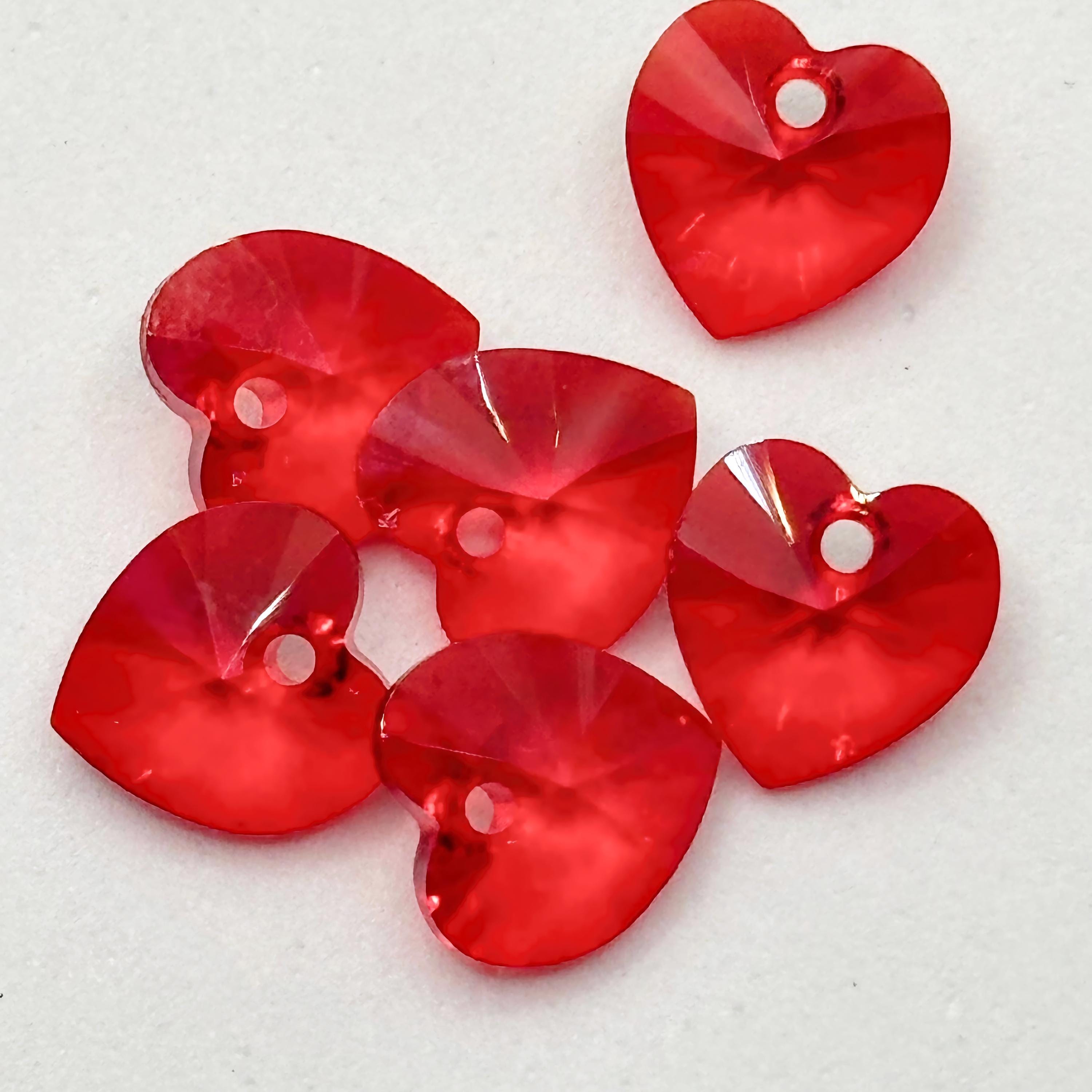 Swarovski Heart Pendant (6228) 10mm