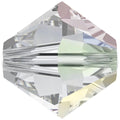 Swarovski Clear AB Bicone Beads | 5328 Genuine Aurora Borealis | 3mm 4mm 6mm